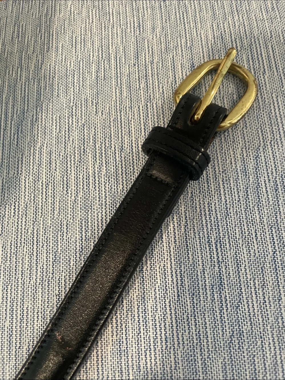 Tory Leather English Bridle Leather Belt | Size 30 | Made in USA | Style 2118